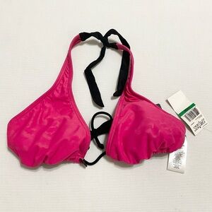 Fox Racing Pink Prowl Slide Halter Bikini Swim Top